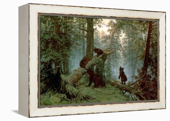 Morning in a Pine Forest, 1889-Ivan Ivanovitch Shishkin-Framed Premier Image Canvas