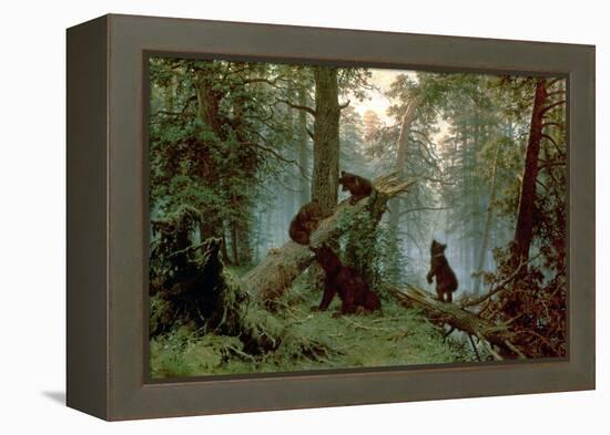 Morning in a Pine Forest, 1889-Ivan Ivanovitch Shishkin-Framed Premier Image Canvas