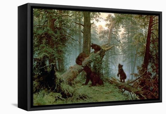 Morning in a Pine Forest, 1889-Ivan Ivanovitch Shishkin-Framed Premier Image Canvas