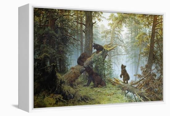 Morning in a Pine Forest, 1889-Iwan Iwanowitsch Schischkin-Framed Premier Image Canvas