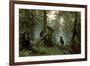Morning in a Pine Forest-Ivan Ivanovitch Shishkin-Framed Art Print