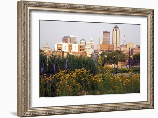 Morning in Des Moines-benkrut-Framed Photographic Print