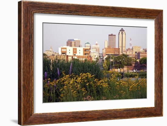 Morning in Des Moines-benkrut-Framed Photographic Print