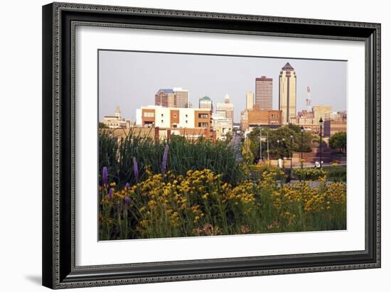 Morning in Des Moines-benkrut-Framed Photographic Print