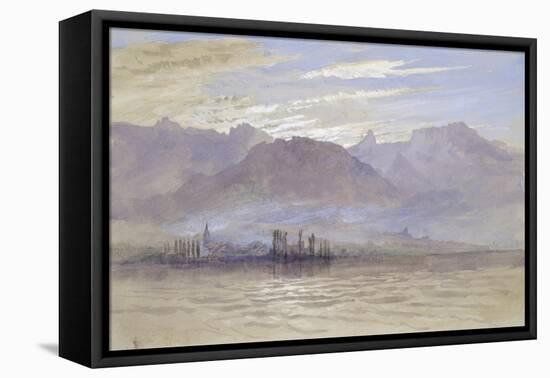 Morning in Spring-John Ruskin-Framed Premier Image Canvas