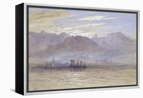 Morning in Spring-John Ruskin-Framed Premier Image Canvas