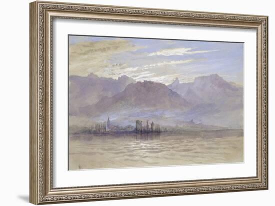 Morning in Spring-John Ruskin-Framed Giclee Print