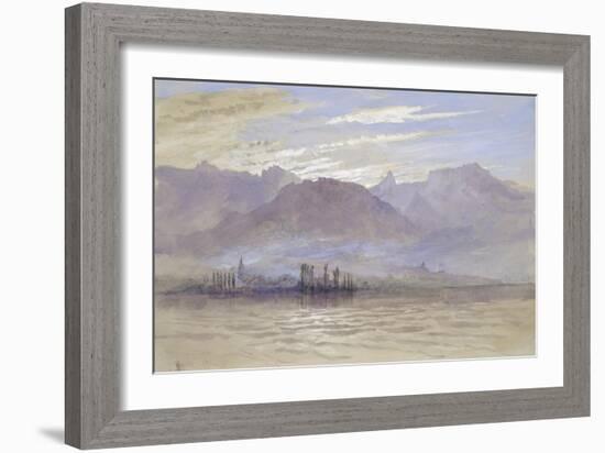 Morning in Spring-John Ruskin-Framed Giclee Print