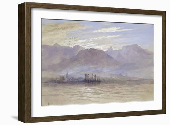 Morning in Spring-John Ruskin-Framed Giclee Print