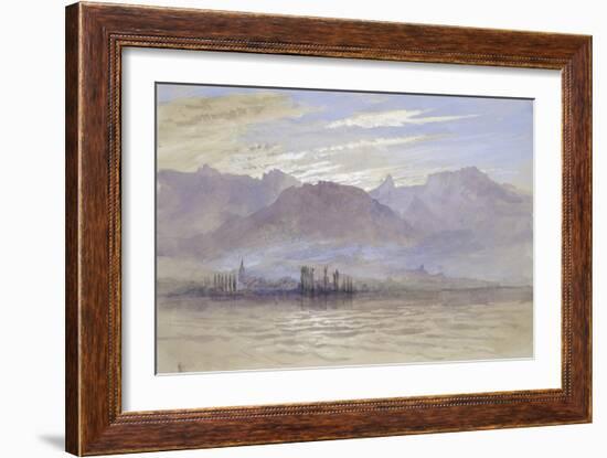 Morning in Spring-John Ruskin-Framed Giclee Print