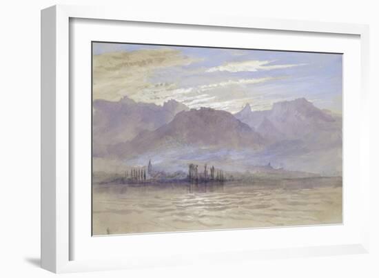 Morning in Spring-John Ruskin-Framed Giclee Print