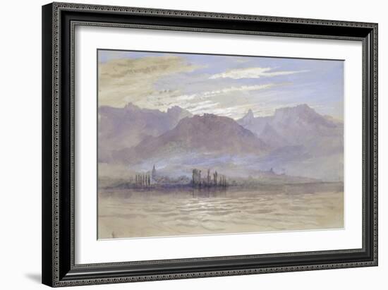 Morning in Spring-John Ruskin-Framed Giclee Print