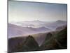 Morning in the Mountains, before 1823-Caspar David Friedrich-Mounted Giclee Print