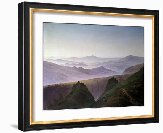 Morning in the Mountains, before 1823-Caspar David Friedrich-Framed Giclee Print