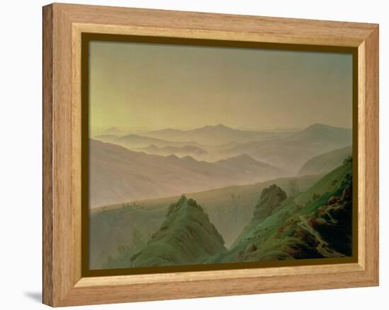 Morning in the Mountains-Caspar David Friedrich-Framed Premier Image Canvas