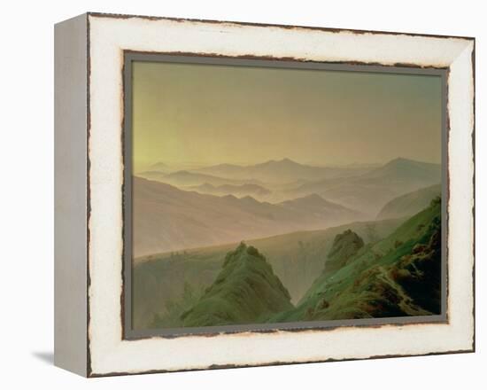 Morning in the Mountains-Caspar David Friedrich-Framed Premier Image Canvas