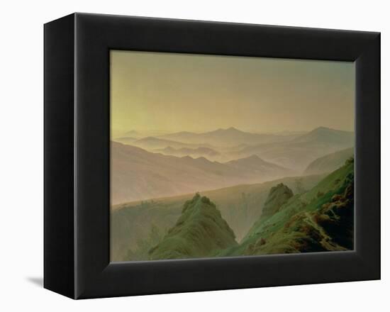 Morning in the Mountains-Caspar David Friedrich-Framed Premier Image Canvas