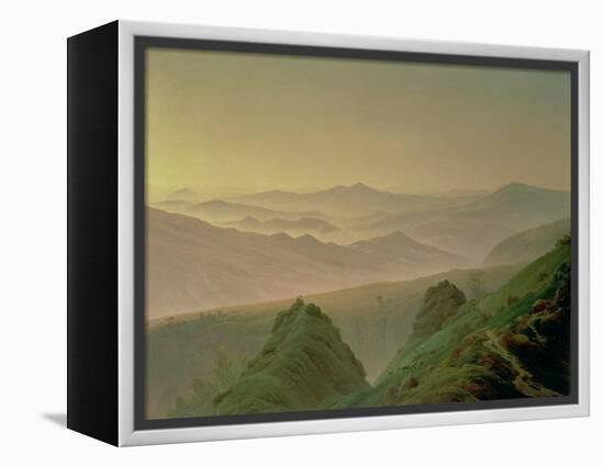 Morning in the Mountains-Caspar David Friedrich-Framed Premier Image Canvas