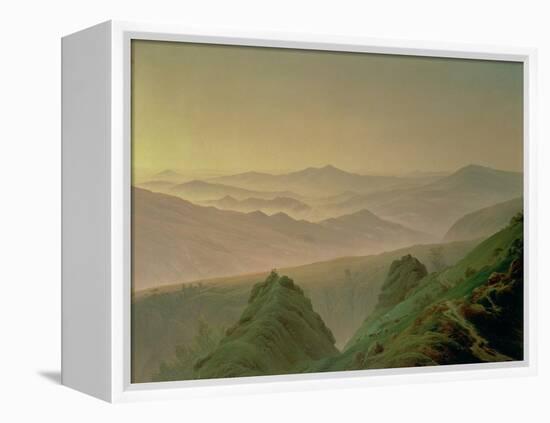 Morning in the Mountains-Caspar David Friedrich-Framed Premier Image Canvas