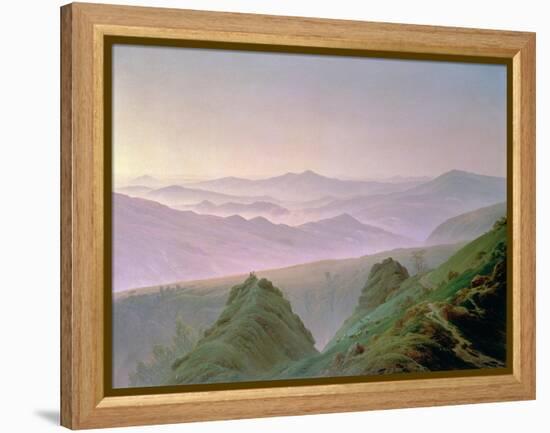 Morning in the Mountains-Caspar David Friedrich-Framed Premier Image Canvas