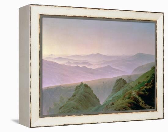 Morning in the Mountains-Caspar David Friedrich-Framed Premier Image Canvas