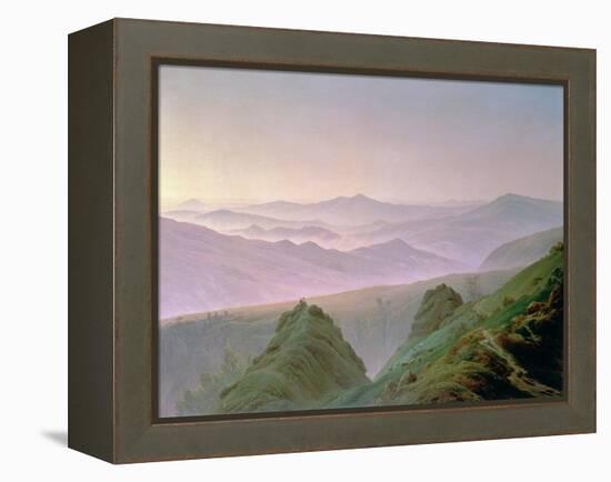 Morning in the Mountains-Caspar David Friedrich-Framed Premier Image Canvas