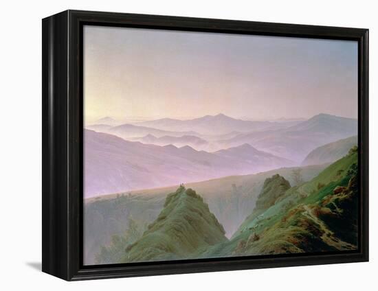 Morning in the Mountains-Caspar David Friedrich-Framed Premier Image Canvas