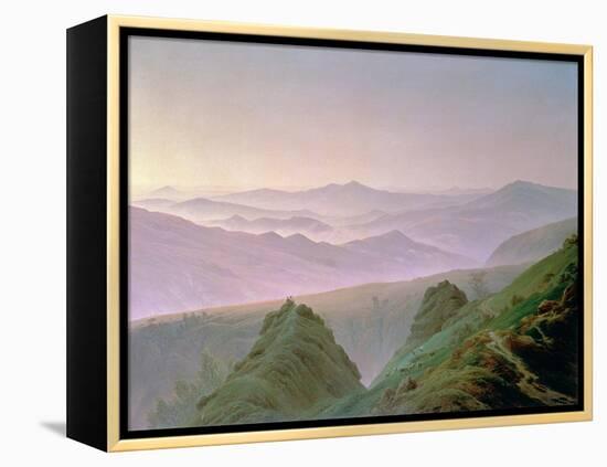 Morning in the Mountains-Caspar David Friedrich-Framed Premier Image Canvas