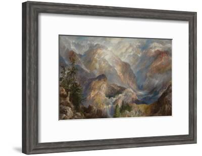 Thomas Moran Morning in the Sierras Nevada Giclee Canvas Print