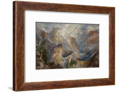 Thomas Moran Morning in the Sierras Nevada Giclee Canvas Print