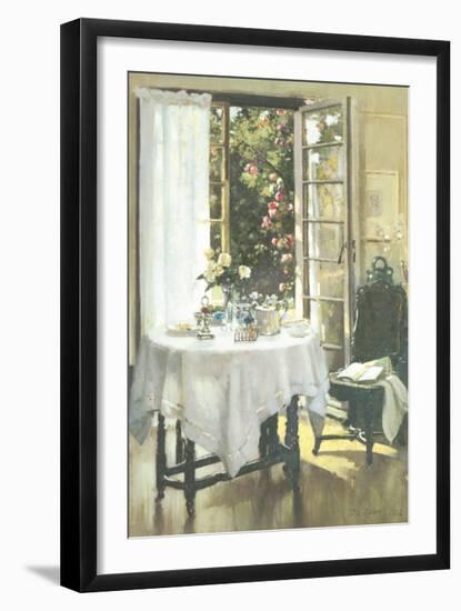 Morning In The Studio-Patrick Adam-Framed Premium Giclee Print