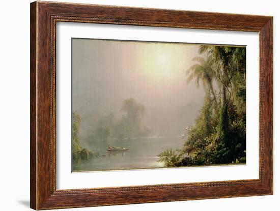 Morning in the Tropics, C.1858-Frederic Edwin Church-Framed Giclee Print