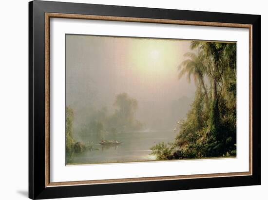 Morning in the Tropics, C.1858-Frederic Edwin Church-Framed Giclee Print