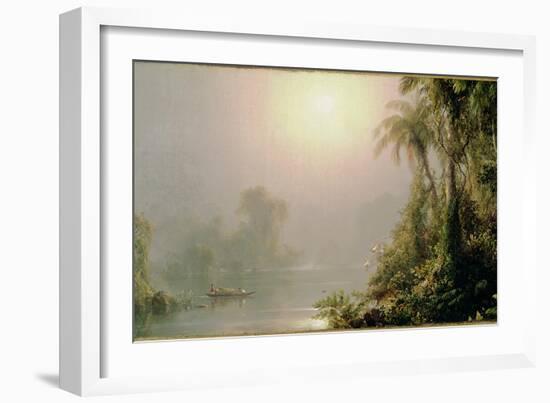 Morning in the Tropics, C.1858-Frederic Edwin Church-Framed Giclee Print