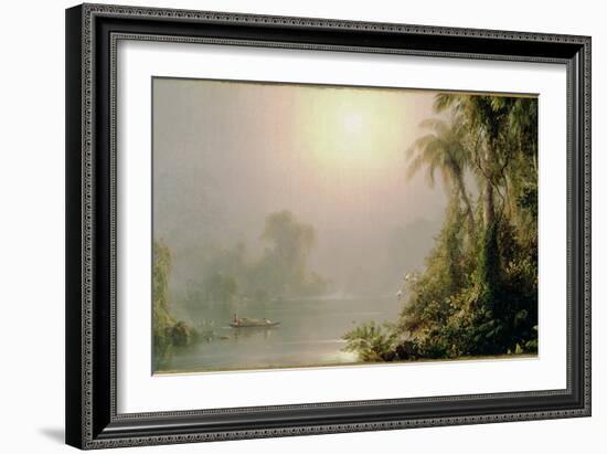 Morning in the Tropics, C.1858-Frederic Edwin Church-Framed Giclee Print