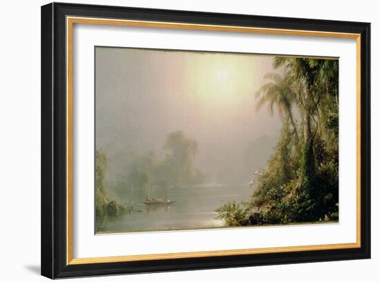 Morning in the Tropics, C.1858-Frederic Edwin Church-Framed Giclee Print