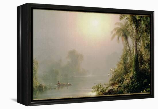 Morning in the Tropics, C.1858-Frederic Edwin Church-Framed Premier Image Canvas