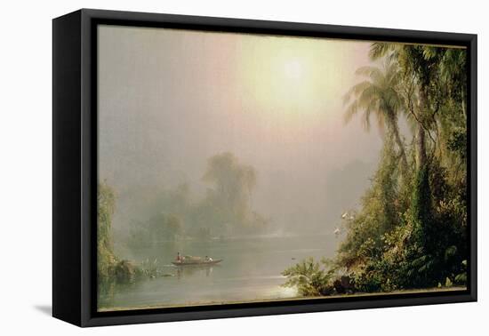 Morning in the Tropics, C.1858-Frederic Edwin Church-Framed Premier Image Canvas