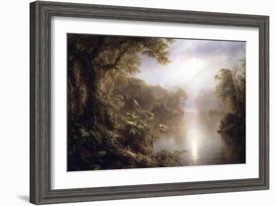 Morning in the Tropics-Frederic Edwin Church-Framed Art Print