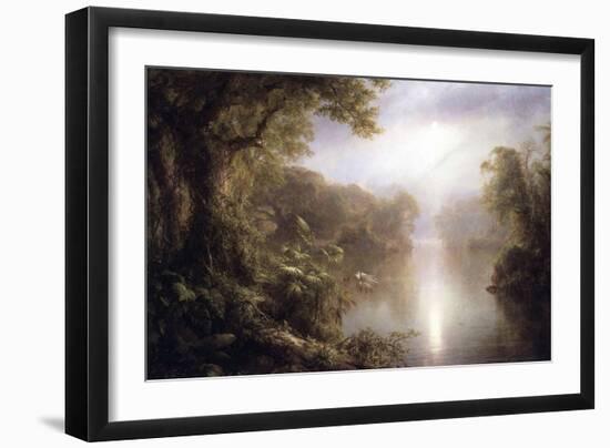 Morning in the Tropics-Frederic Edwin Church-Framed Art Print