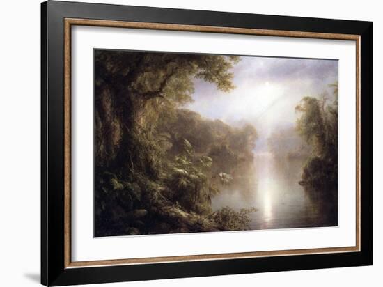 Morning in the Tropics-Frederic Edwin Church-Framed Art Print