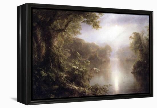 Morning in the Tropics-Frederic Edwin Church-Framed Stretched Canvas