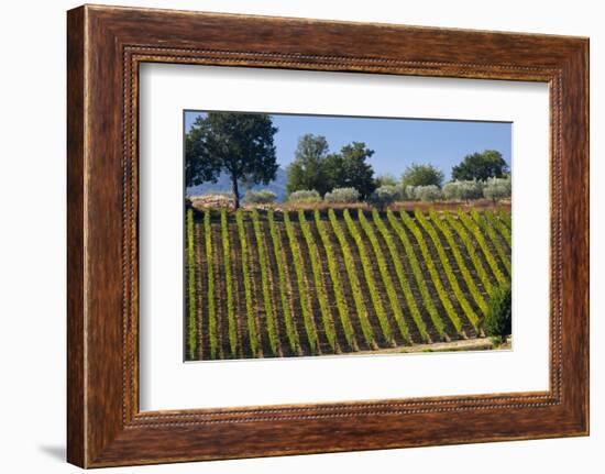 Morning in the Umbrian Town of Todi-Terry Eggers-Framed Photographic Print
