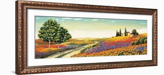 Morning in the Valley-Richard Leblanc-Framed Art Print