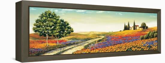 Morning in the Valley-Richard Leblanc-Framed Stretched Canvas