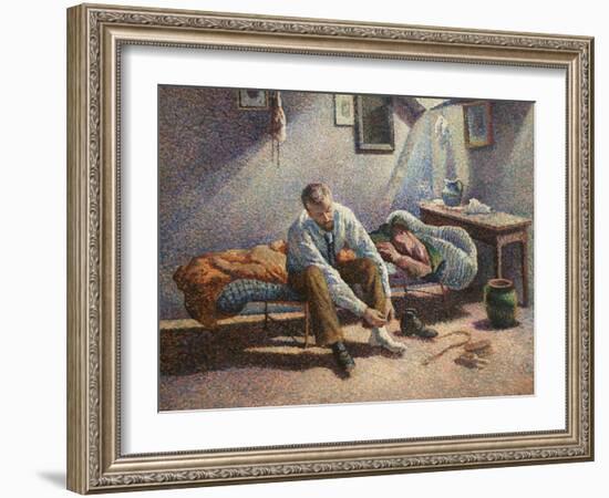 Morning Interior-Maximillian Luce-Framed Art Print