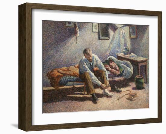 Morning Interior-Maximillian Luce-Framed Art Print