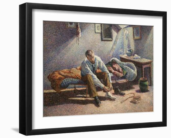 Morning Interior-Maximillian Luce-Framed Art Print