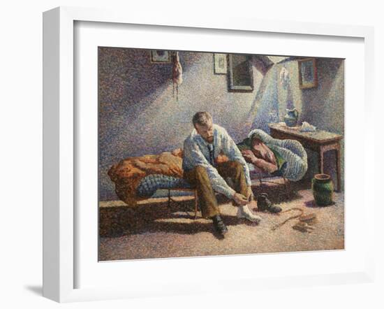 Morning Interior-Maximillian Luce-Framed Art Print