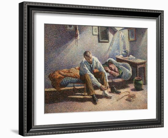 Morning Interior-Maximillian Luce-Framed Art Print